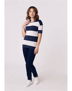 Футболка с принтом, темно-синий Quiosque