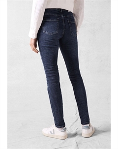 Джинсы облегающего кроя, синий Cecil