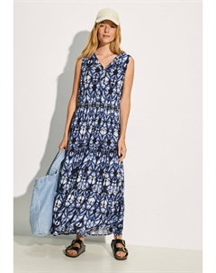 Платье макси, синий Cecil