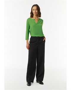 Блуза LONGSLEEVE, зеленый Comma,