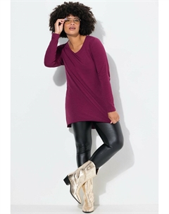 Топ с длинными рукавами BEQUEME PASSFORM RUNDHALS , фиолетовый Angel of style