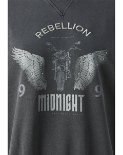 Толстовка ONLLUCINDA WILD ONECK BOX , черный Only