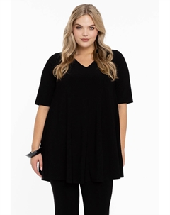Туника V-NECK, черный Yoek