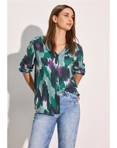 Блуза GEMUSTERTE, зеленый Cecil