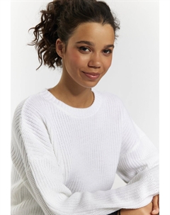 Джемпер BIANY, белый Mymo