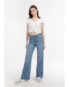 Футболка с принтом, белый Mymo