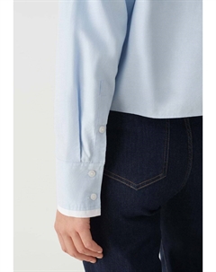 Блузка на пуговицах LANGARM FINSI, светло-голубой Opus