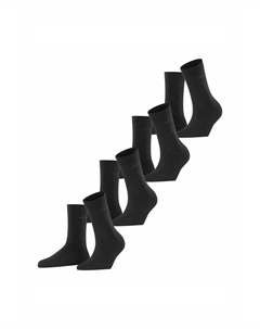 Носки SOLID 4-PACK , черный Esprit