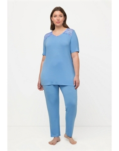 Пижамный комплект, светло-голубой Ulla popken