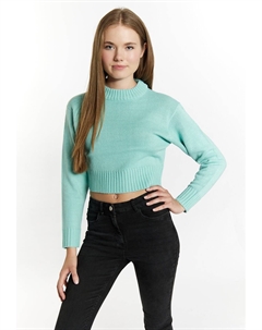 Джемпер CROPPED, синий Mymo