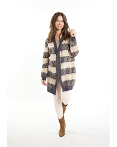 Кардиган CARNEA, антрацит Usha