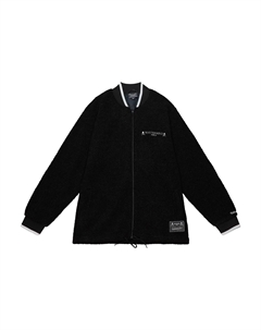 Бейсбольная куртка Mastermind Japan X Mastermind Joint Series унисекс черного цвета Mitchell ness