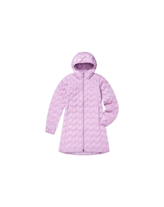 Пуховик женский фиолетовый Columbia