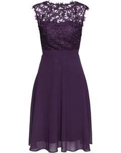 Платье с кружевом, фиолетовый Bpc selection