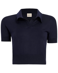 Топ Morgane Top 'Midnight Navy', синий Khaite