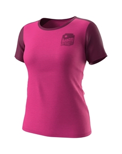 Футболка Transalper Light, розовый Dynafit