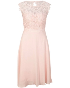 Платье с кружевом, розовый Bpc selection