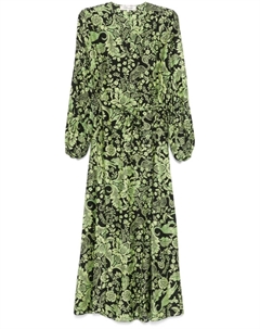 Платье макси Sal, зеленый Dvf diane von furstenberg