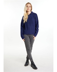 Джемпер, темно-синий Dreimaster