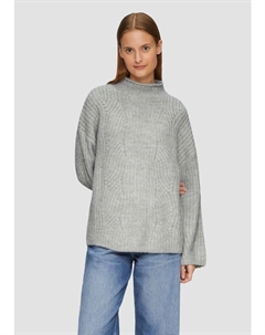 Пуловер sOliver Strick langarm, серый S.oliver