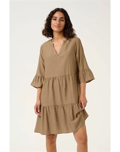 Длинное платье, серо-коричневый Kaffe