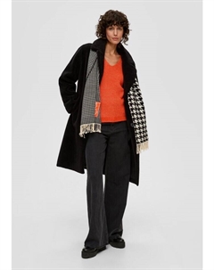 Пуловер sOliver Strick langarm, оранжевый S.oliver