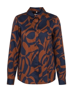 Блуза 11 Arm, синий Bugatti