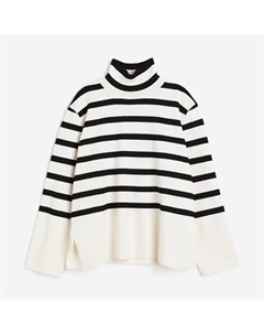 Свитер Mock Turtleneck, кремовый H&m