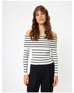 Свитер, цвет schwarz gestreift Koton