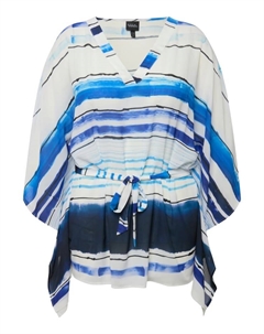 Туника, синий Ulla popken