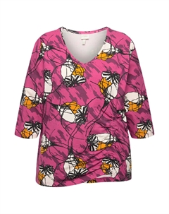 Футболка, фуксия Ulla popken