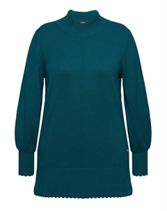Пуловер, цвет tief grün Ulla popken