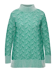 Пуловер, цвет smaragd grün Ulla popken