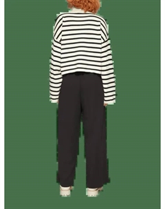 Пуловер Strick langarm, цвет creme-schwarz Qs