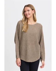 Пуловер Strick, серый Fransa