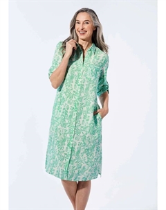 Длинное платье, цвет salbei/weiß/gemustert Goldner