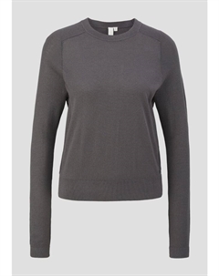Пуловер Strick langarm, серый Qs