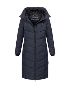 Пуховик N009, темно-синий Navahoo