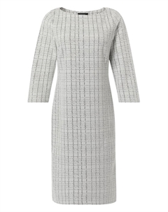 Длинное платье, цвет weiß/grau Comma,