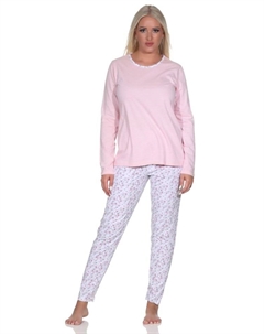 Пижама Verspielte langarm floralen Muster, розовый Normann