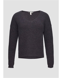 Пуловер Strick langarm, черный Qs