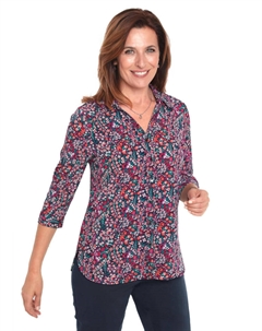 Блуза, цвет pink/rot/gemustert Goldner