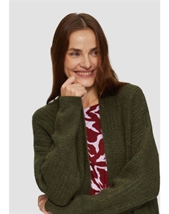 Кардиган sOliver Strickjacke langarm, оливковый S.oliver