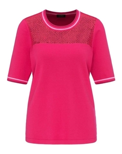 Пуловер, розовый Goldner