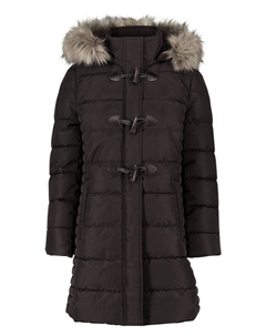 Пальто abnehmbares Kunstfell, цвет black beauty Zero