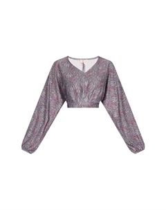 Блуза, цвет pink mehrfarbig Izia