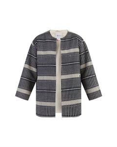 Пальто, цвет dunkelmarine wollweiss Izia