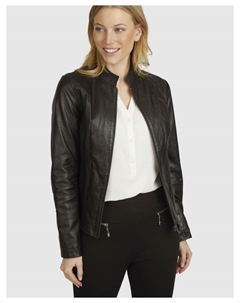 Кожаная куртка BULady 105, черный Bugatti