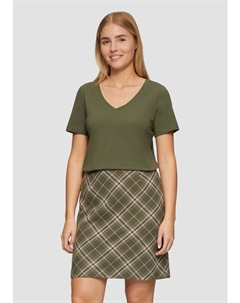 Футболка sOliver kurzarm, оливковый S.oliver