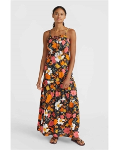 Длинное платье Quorra, цвет schwarz/bunt O`neill